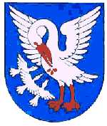 Peclian heraldry in blue