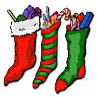 Three stockings